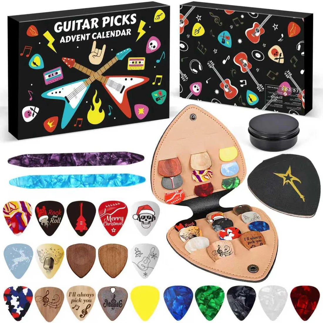 Guitar Picks Advent Calendar